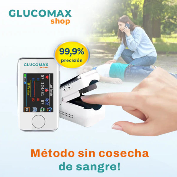 Oximetro Medidor Láser - GlucoMax™ [PRECISIÓN DEL 99,9%] - NOVEDAD EN CHILE